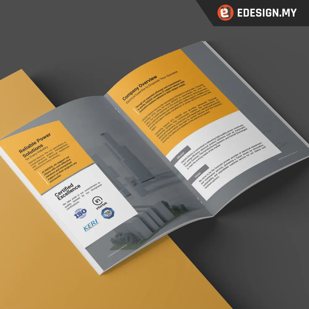Enosis Electric technical services company profile spread