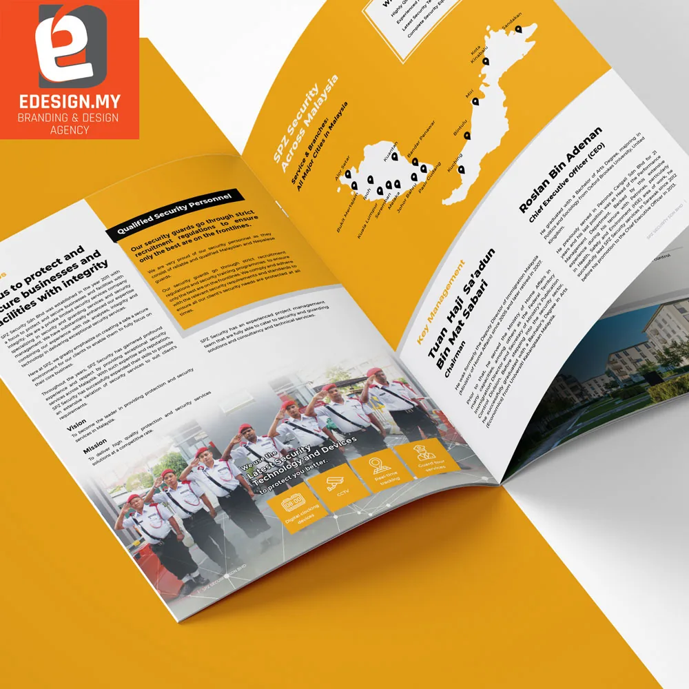 SPZ company profile spread